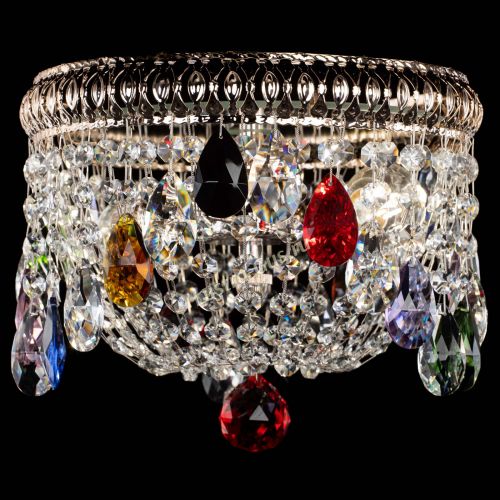 Люстра Лацио №2 разноцветная в Магнитогорске Гусь Хрустальный