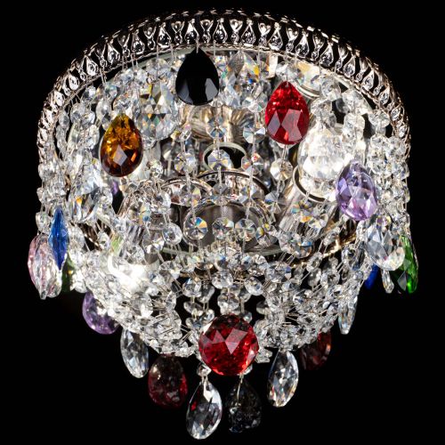 Люстра Лацио №2 разноцветная в Магнитогорске Гусь Хрустальный