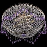 Люстра Лацио №5 журавлик фиолетовая в Магнитогорске