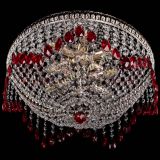 Люстра Лацио №5 журавлик красная в Магнитогорске