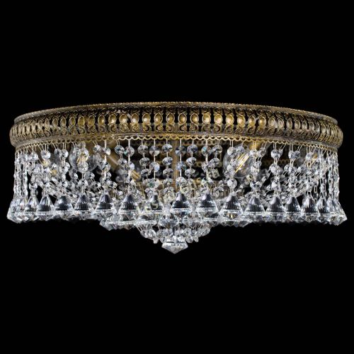 Люстра Лацио Капель Конусы под бронзу в Магнитогорске Гусь Хрустальный