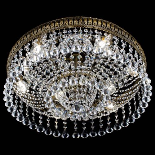 Люстра Лацио Капель Конусы под бронзу в Магнитогорске Гусь Хрустальный