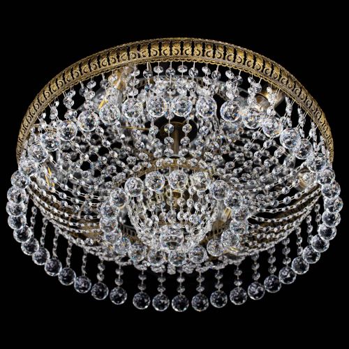 Люстра Лацио Капель шары под бронзу в Магнитогорске Гусь Хрустальный