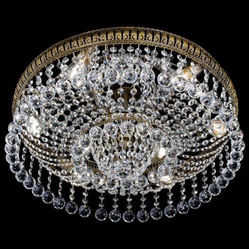 Люстра Лацио Капель шары под бронзу в Магнитогорске Гусь Хрустальный