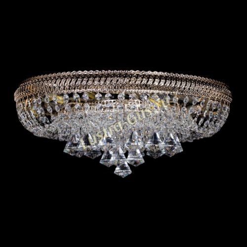 Люстра Лацио №1 конус - 6 ламп в Магнитогорске Гусь Хрустальный