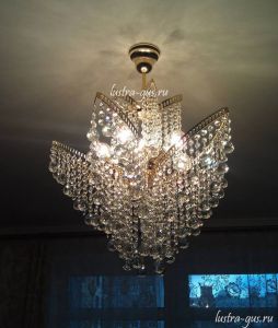Люстра Лилия № 2 шар в Магнитогорске отзыв и фото покупателя