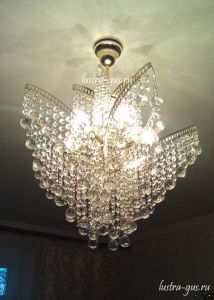Люстра Лилия № 2 шар в Магнитогорске отзыв и фото покупателя