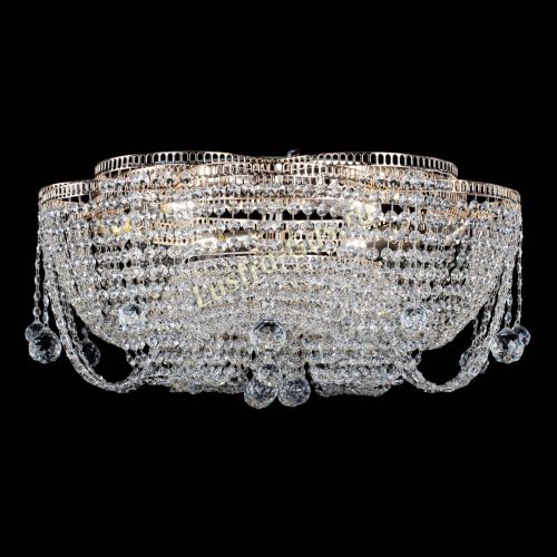 Люстра Лотос №2 700 мм шар в Магнитогорске Гусь Хрустальный