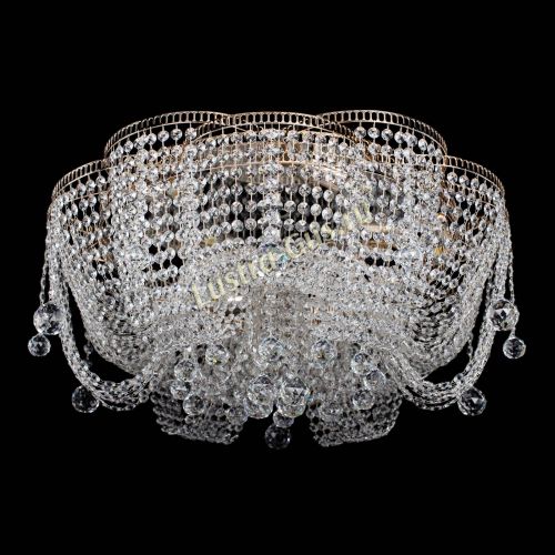 Люстра Лотос №2 700 мм шар в Магнитогорске Гусь Хрустальный