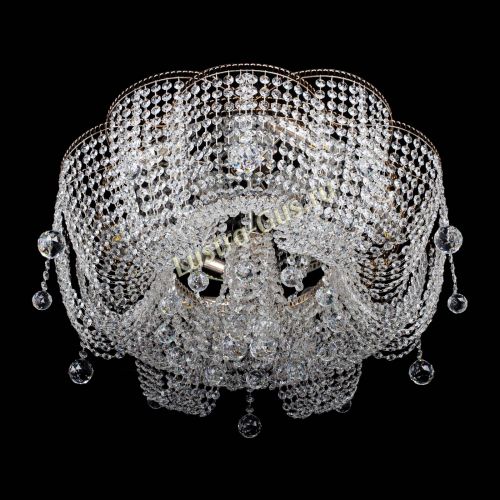 Люстра Лотос №2 700 мм шар в Магнитогорске Гусь Хрустальный