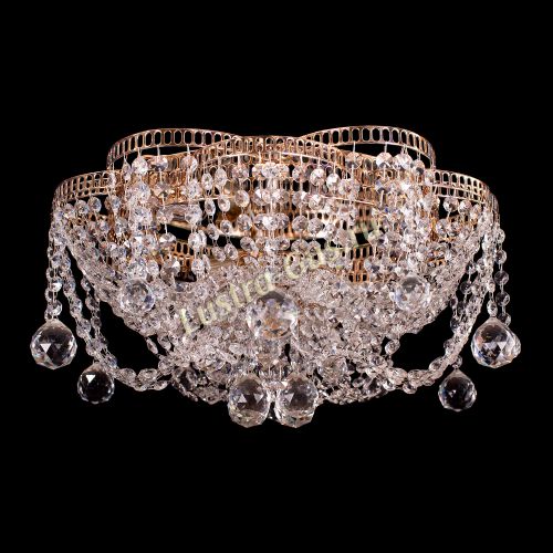 Люстра Лотос №2 шар в Магнитогорске Гусь Хрустальный