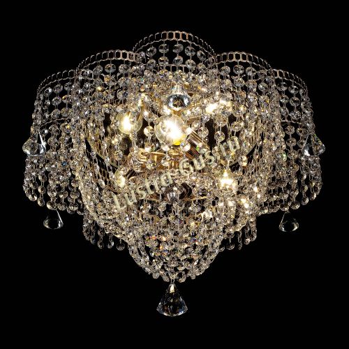 Люстра Лотос 3 лампы в Магнитогорске Гусь Хрустальный