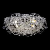 Люстра Лотос Ольга, диаметр 500 мм, цвет серебро, Люстры Гусь Хрустальный Люстра Лотос Ольга, диаметр 500 мм, цвет серебро, Люстры Гусь Хрустальный