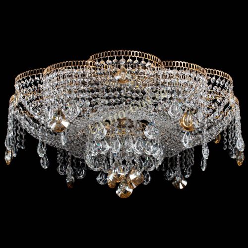 Люстра Лотос Стелла Осень в Магнитогорске Гусь Хрустальный