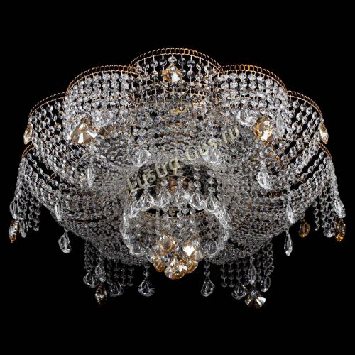 Люстра Лотос Стелла Осень в Магнитогорске Гусь Хрустальный