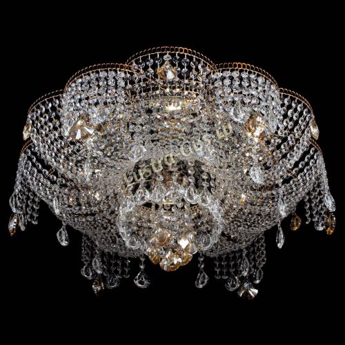 Люстра Лотос Стелла Осень в Магнитогорске Гусь Хрустальный