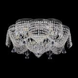 Люстра Лотос Журавлик с конусами, диаметр 700 мм, серебро, Люстры Гусь Хрустальный Люстра Лотос Журавлик с конусами, диаметр 700 мм, серебро, Люстры Гусь Хрустальный