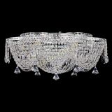 Люстра Лотос Журавлик с конусами, диаметр 700 мм, серебро, Люстры Гусь Хрустальный Люстра Лотос Журавлик с конусами, диаметр 700 мм, серебро, Люстры Гусь Хрустальный