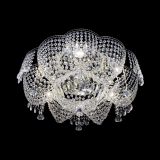 Люстра Лотос Журавлик с конусами, диаметр 700 мм, серебро, Люстры Гусь Хрустальный Люстра Лотос Журавлик с конусами, диаметр 700 мм, серебро, Люстры Гусь Хрустальный