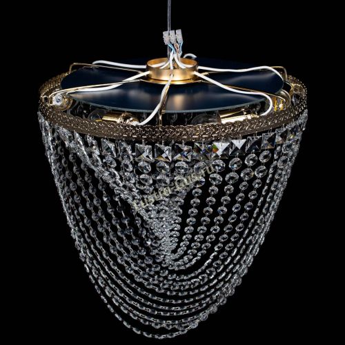 Люстра Милан №6 водоворот в Магнитогорске Гусь Хрустальный