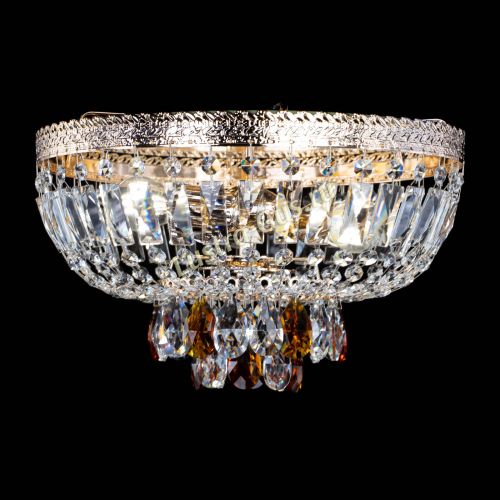 Люстра Милан Астра №3 чайная в Магнитогорске Гусь Хрустальный