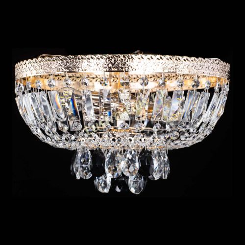 Люстра Милан Астра №3 черная в Магнитогорске Гусь Хрустальный