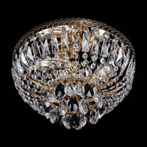 Люстра Милан Астра №3 черная в Магнитогорске Гусь Хрустальный