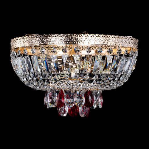 Люстра Милан Астра №3 красная в Магнитогорске Люстра Милан Астра №3 красная в Магнитогорске