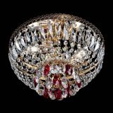 Люстра Милан Астра №3 красная в Магнитогорске Люстра Милан Астра №3 красная в Магнитогорске