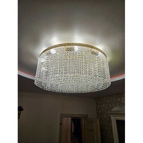 Люстра Милан капель №10 в Магнитогорске Гусь Хрустальный