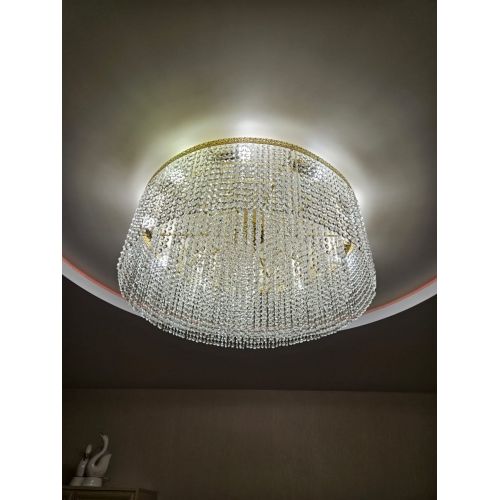 Люстра Милан капель №10 в Магнитогорске Гусь Хрустальный