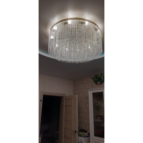 Люстра Милан капель №10 в Магнитогорске Гусь Хрустальный