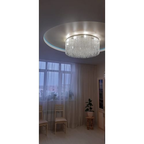 Люстра Милан капель №10 в Магнитогорске Гусь Хрустальный