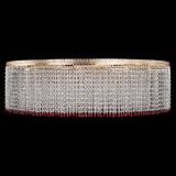 Люстра Милан капель №12 красная в Магнитогорске