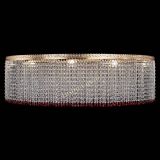 Люстра Милан капель №12 красная в Магнитогорске