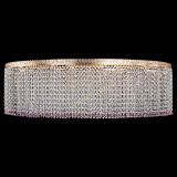 Люстра Милан капель №12 розовая в Магнитогорске