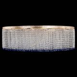 Люстра Милан капель №12 синяя в Магнитогорске