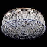 Люстра Милан капель №12 синяя в Магнитогорске