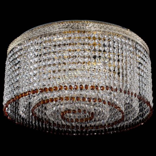 Люстра Милан капель оптикон Чайная в Магнитогорске Гусь Хрустальный