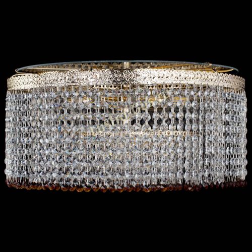 Люстра Милан капель оптикон Чайная в Магнитогорске Гусь Хрустальный