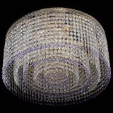 Люстра Милан капель оптикон Фиолетовая в Магнитогорске