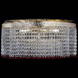 Люстра Милан капель оптикон Красная в Магнитогорске