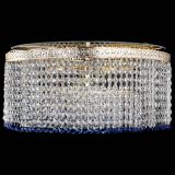 Люстра Милан капель оптикон Синяя в Магнитогорске