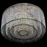 Люстра Милан капель оптикон Зеленая в Магнитогорске