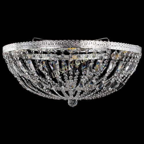 Люстра Милан Купол с пластинками №6 в Магнитогорске Гусь Хрустальный