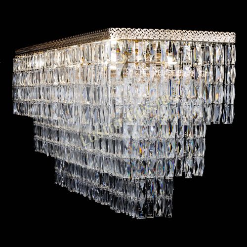 Люстра Милан Прямоугольник №8 в Магнитогорске Гусь Хрустальный