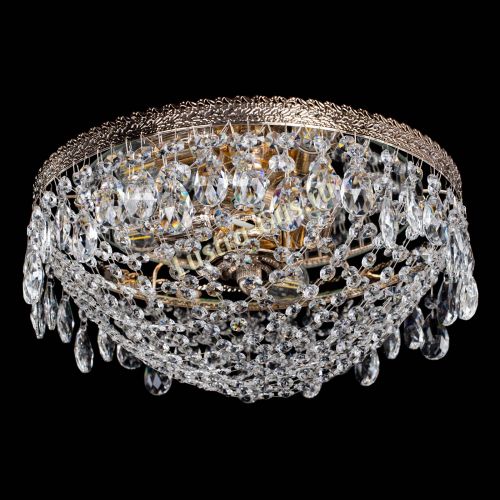 Люстра Милан Сетка с журавликами в Магнитогорске Гусь Хрустальный