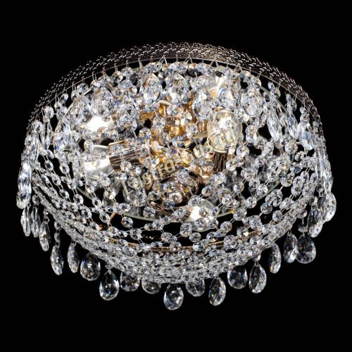 Люстра Милан Сетка с журавликами в Магнитогорске Гусь Хрустальный