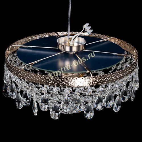 Люстра Милан Сетка с журавликами в Магнитогорске Гусь Хрустальный