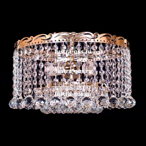 Люстра Анжелика 3 лампы + низ 2 в Магнитогорске Гусь Хрустальный